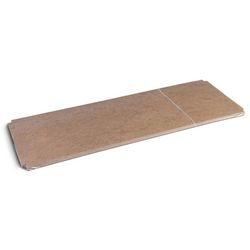 Legbord paperflow hardboard bruin