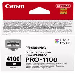 Inktcartridge canon pfi-4100pbk fotozwart origineel