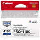 Inktcartridge canon pfi-4100b blauw origineel