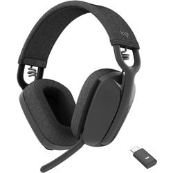 Headset logitech zone vibe draadloos 981-001199 grafiet
