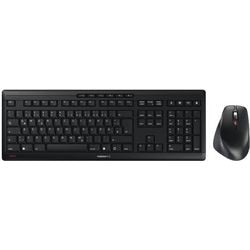 Toetsenbord en muis cherry stream desktop qwertz draadloos zwart