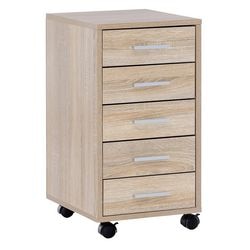 Ladeblok wohnling 5 lades 330 (b) x 380 (d) x 630 (h) mm
