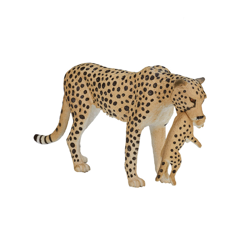 Load image into Gallery viewer, Mojo wildlife cheetah vrouwtje met welp - 387167
