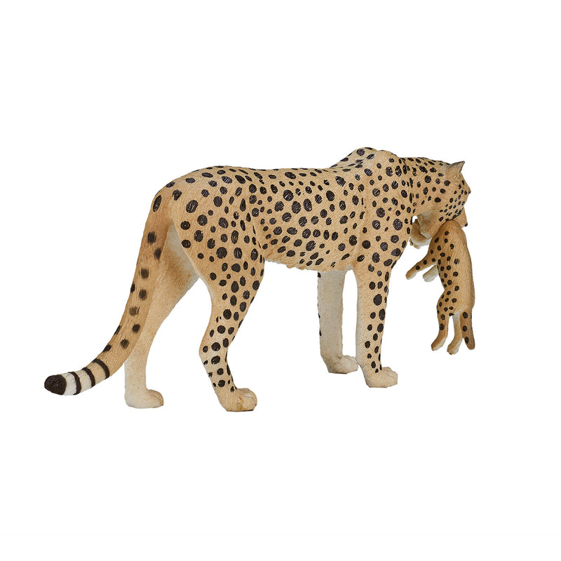 Load image into Gallery viewer, Mojo wildlife cheetah vrouwtje met welp - 387167
