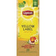 Zwarte thee lipton 8720608019816 fgs yellow label 25 porties