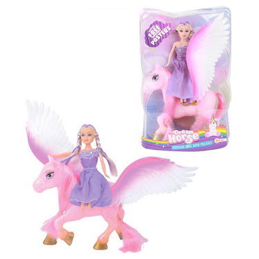 Toi-toys toi toys dream horse tienerpop 15cm met pegasus