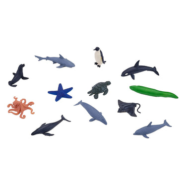 Mojo sealife mini zeedieren speelset, 12dlg. - 380056