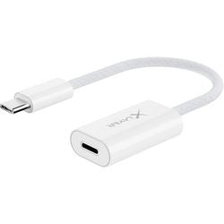 Oplaadkabel xlayer usb-c male naar apple lightning 12 cm wit