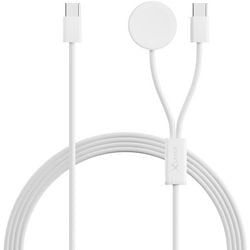 Oplaadkabel xlayer usb-c male 1,5 m wit