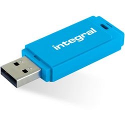 Usb-stick integral 16 gb usb type-a blauw, geel, oranje