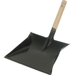 Stofblik betra 512556 zwart houten handgreep