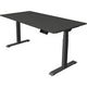 Zit-sta-bureau kerkmann move 1 stable grafiet, grijs 1270 mm x 1600 mm