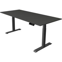 Zit-sta-bureau kerkmann move 1 stable grafiet, grijs 1270 mm x 1800 mm