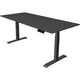 Zit-sta-bureau kerkmann move 1 stable grafiet, grijs 1270 mm x 1800 mm