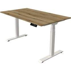 Zit-sta-bureau kerkmann move 1 stable bruin, wit 1270 mm x 1400 mm