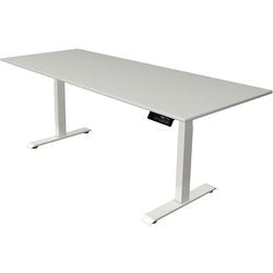 Zit-sta-bureau kerkmann move 1 stable grijs, wit 1270 mm x 2000 mm