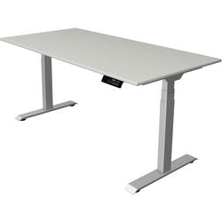 Zit-sta-bureau kerkmann move 1 stable grijs, zilver 1270 mm x 1600 mm