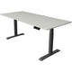 Zit-sta-bureau kerkmann move 1 stable grijs 1270 mm x 1800 mm