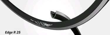 Ryde velg edge r25 28 18-622 28g zwart