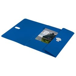 3-klepsmap leitz 46220035 blauw 100 g