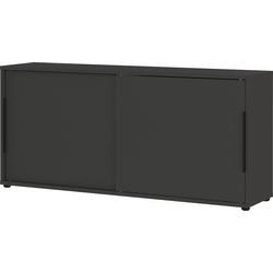 Kast met schuifdeuren germania 4373-547 grijs spaanplaat