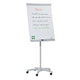 Mobiele flipchart franken fc91 lichtgrijs 10600 g