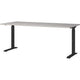 Zit-sta-bureau germania 7912-630uk kasjmier, zwart c-voet