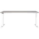Zit-sta-bureau germania 7909-617be kasjmier, wit t-voet