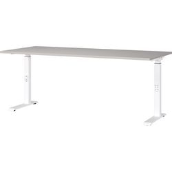 Zit-sta-bureau germania 7912-617uk kasjmier, wit c-voet