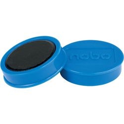 Whiteboard-magneten nobo 1915306 blauw magnetisch
