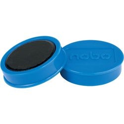 Whiteboard-magneten nobo 1915313 blauw magnetisch