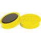 Whiteboard-magneten nobo 1915316 geel magnetisch