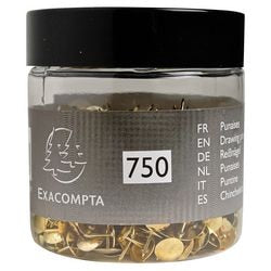 Punaises exacompta 14768e messing 257 g
