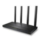 Router zwart 117 mm x 32 mm x 215 mm
