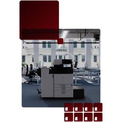 Multifunctionele printer ricoh im c5510a a3 kleuren