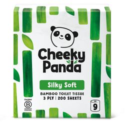Toiletpapier the cheeky panda pftoilt9x5 3-laags wit