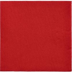 Servetten papstar rood 32 x 8 x 32 cm 150 stuks