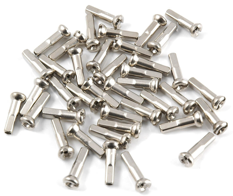 Afbeelding laden in galerijviewer, Sapim spaaknippel 14 polyax 16mm zilver messing (100st)

