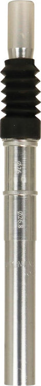 Dresco zadelpen 300x25,4x26,8mm aluminium zilver