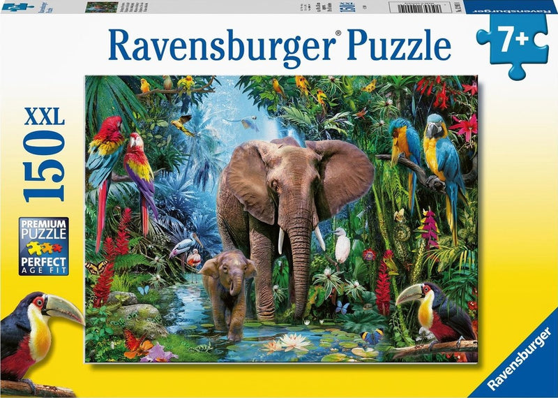 Load image into Gallery viewer, Ravensburger olifanten in de jungle, 150st. xxl
