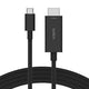 Adapterkabel belkin avc012bt2mbk usb-c male naar hdmi male