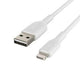 Oplaadkabel belkin caa001bt2mwh wit apple lightning naar usb-a male