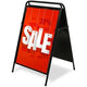 Stoepbord showdown zpes70x100bl
