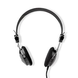 Koptelefoon nedis hpwd1104bk bedraad zwart