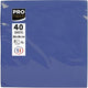 Servetten pronappe 2-laags blauw 38 x 38 cm