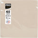 Servetten pronappe 2-laags crème 19 x 19 x 7,5 cm