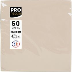 Servetten pronappe 2-laags crème 10 x 10 x 95 cm
