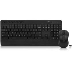 Act toetsenbord en muis ac5725 draadloos qwerty zwart