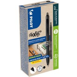 Rollerballpen pilot frixion ball plus 2262701g10m zwart 0,4 mm medium