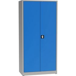 Kast s45650.2.b5 grijs, lichtblauw metaal 500 mm x 950 mm x 1950 mm (d x b x h)